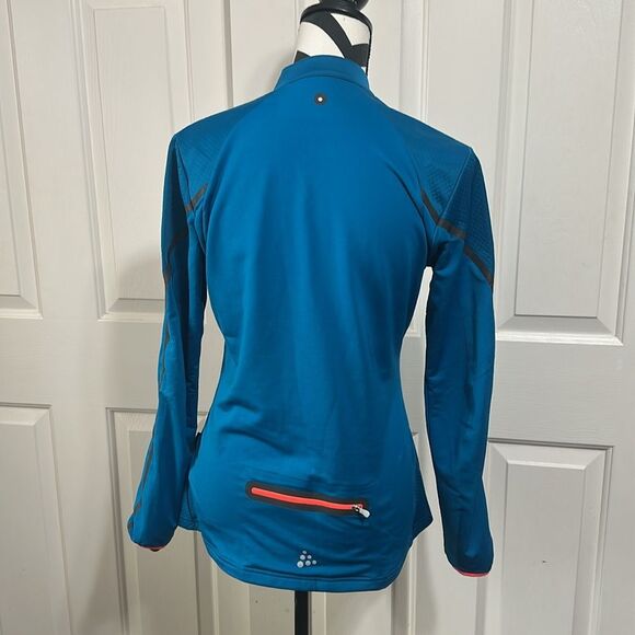 CRAFT Blue Long Sleeve Athletic Top - Picture 4 of 6